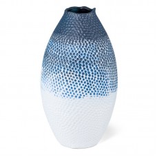 Highland Dunes Kherodawala Stylishly Punctuated Ceramic Rockfish Table Vase HIDN6395